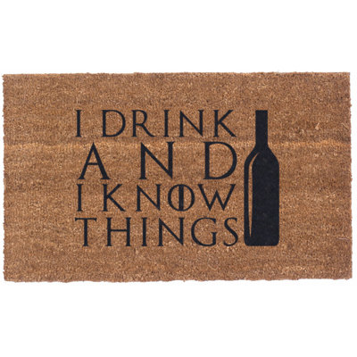 Mesick Non-Slip Outdoor Doormat