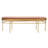 Velvet Upholstered Bench-1953024153