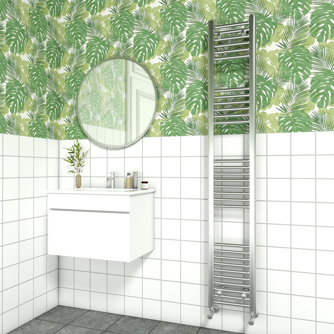 Wiest Straight Heated Towel Rail Radiator Bathroom Ladder Warmer