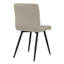 Chaise d'appoint rembourrée en velours Girton-885659794