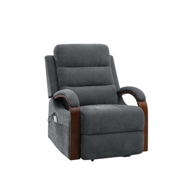 Chenille Power Recliner w/Lift & Heating & Massage
