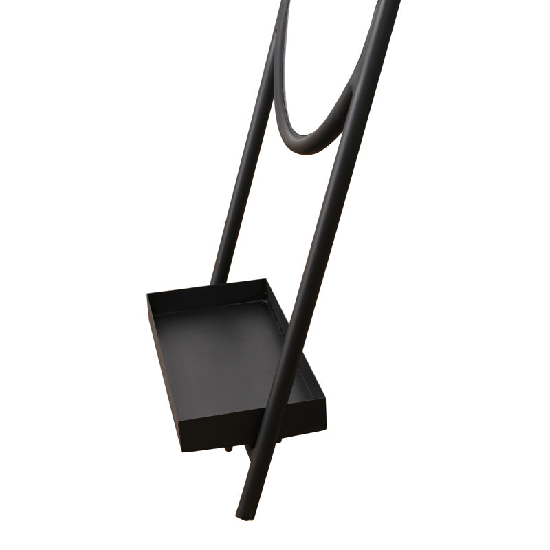 Miroir ovale en fer