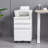 3-Drawer Mobile Filing Cabinet With Lock, Legal/Letter Sized Office Storage Filing Cabinet, Metal Filing Cabinet ,Suitable For Offices And Study Rooms