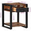 Side Table 40X40x50 Cm Solid Wood Reclaimed-560735925