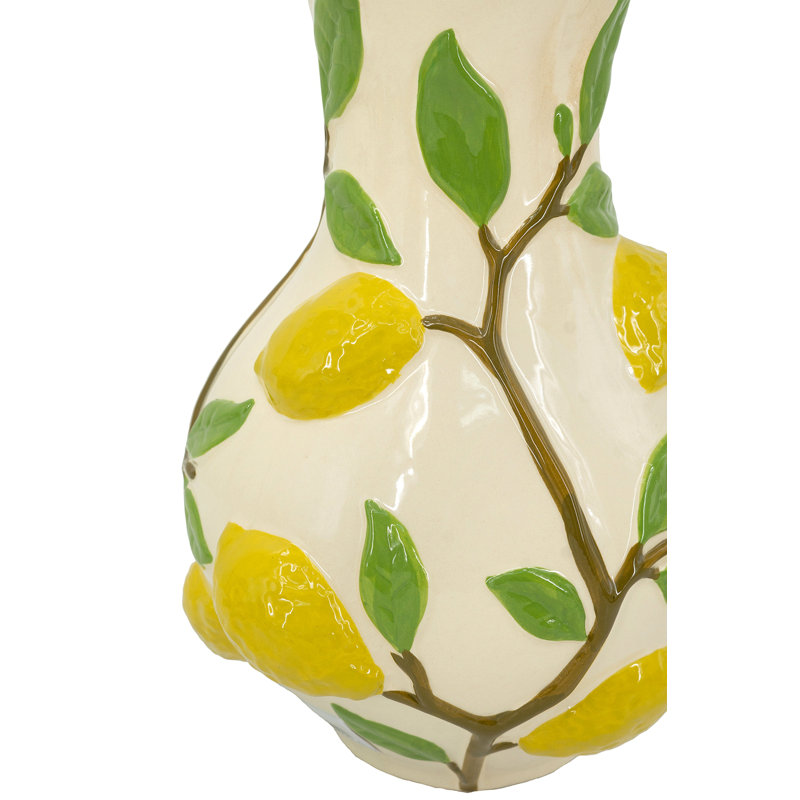 Vase en céramique 9X9X13.5 "