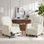 Fauteuil inclinable manuel rembourré pour le salon-2083478882