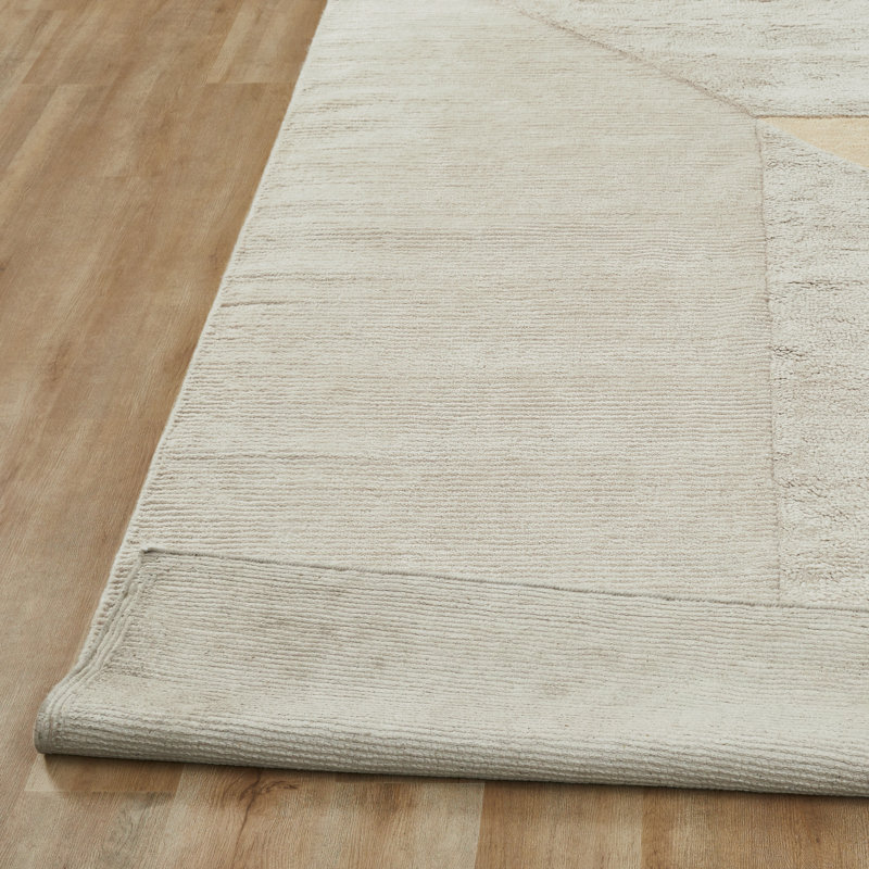 Arlo Handmade Wool Geometric Area Rug, 8'6" x 11'6"