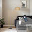 Lampe sur pied en rotin Arc-1943485838