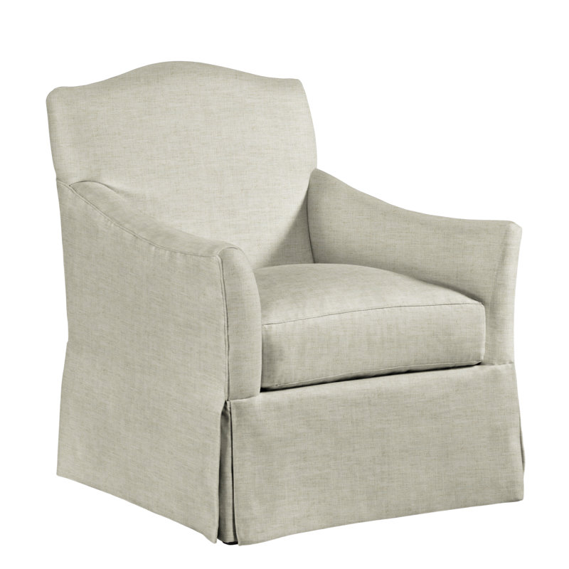 Florian 32" Wide Slipcovered Armchair, Nomad Natural