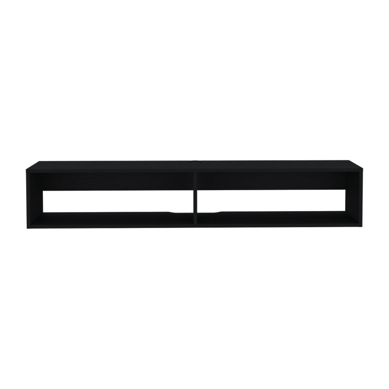 Floating Tv Stand Moore, Living Room, Black