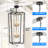 8 - Light Dimmable Lantern Geometric Chandelier-1276474741