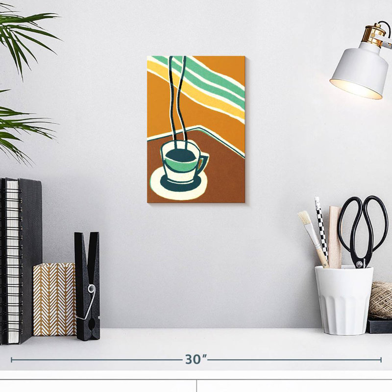 Yarlin Boho Style Coffee, 12" H x 8" W