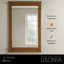Miroir en bois Frank Lloyd Wright USONIA® Harmony 22-123227538-123227539