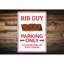 Enseigne en aluminium Rib Guy-555552182