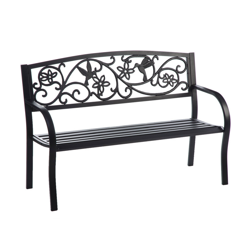 Metal Outdoor Bench