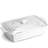 2.7 L Porcelain China Rectangular Baking Pan with Lid