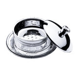 Michelangelo Stainless Steel Butter Dish