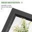 Set of 2  Rectangle Metal Framed Wall Mirror Bathroom Mirror Dresser Mirror, 91×61 cm/120×55 cm-973582962-973582963