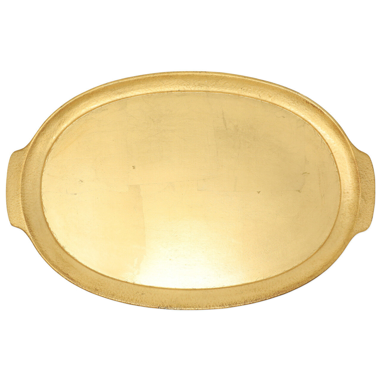 Global Views Plaid Etched Tray-Antique Brass - Wayfair Canada