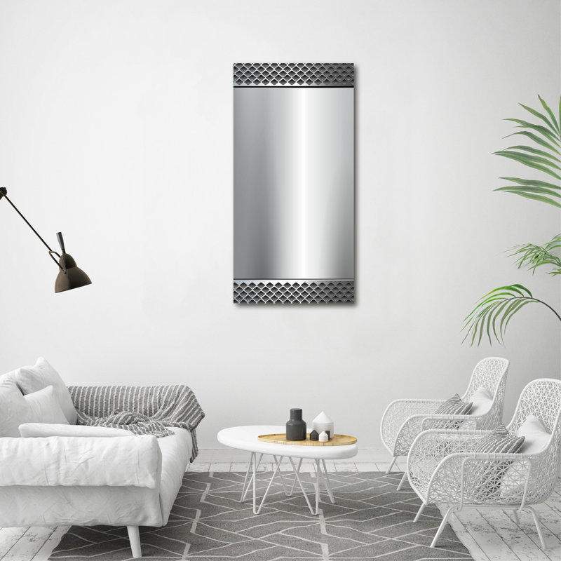 Metal Background - Wrapped Canvas Print