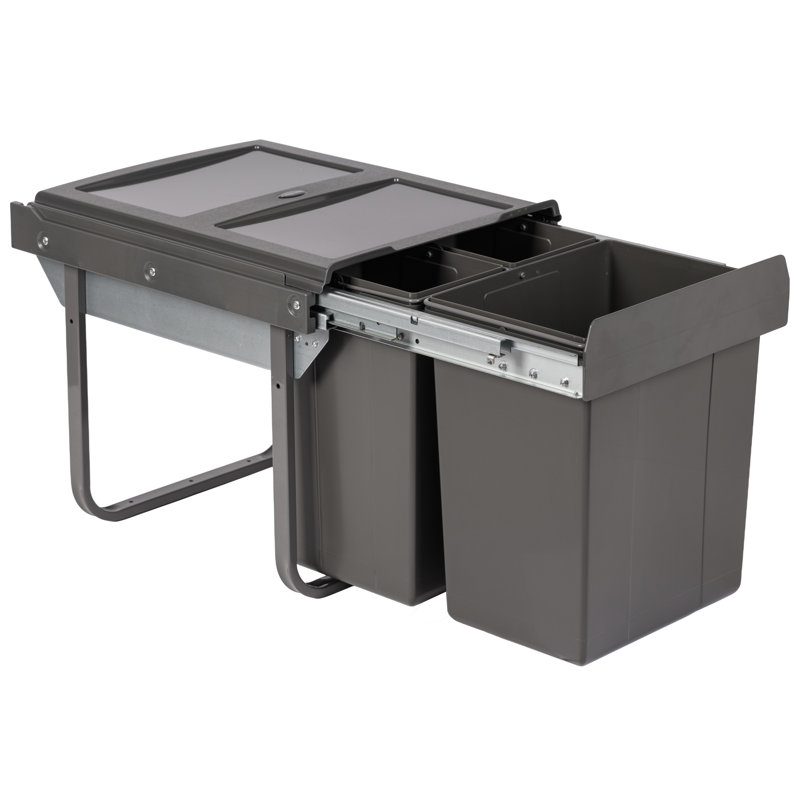 Plastic Pull Out Rubbish Bin