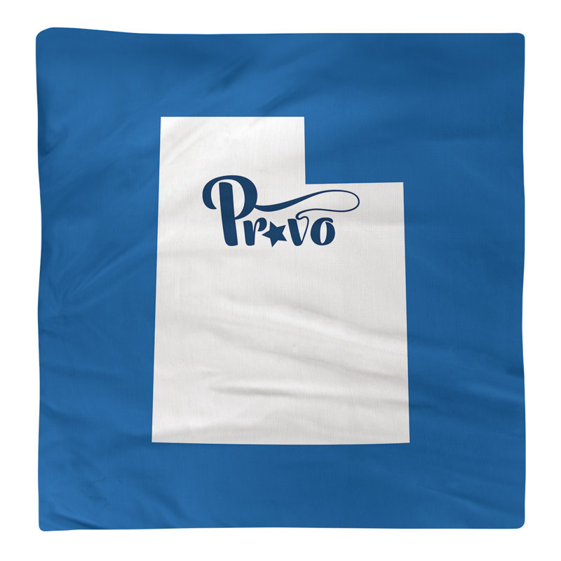 Polyester, Cotton Cities & Maps Square Napkin, Polyester, 22" W x 22" D