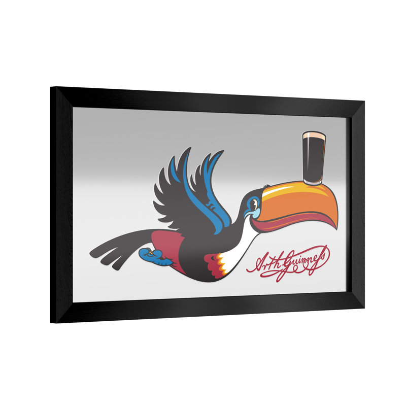 Miroir de bar Guinness Toucan
