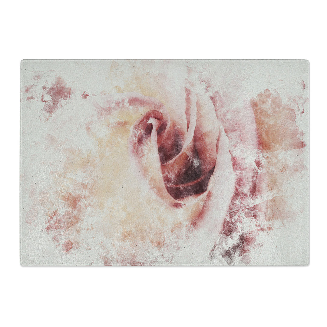 Rose Flower Vol.6 Watercolour Chopping Board