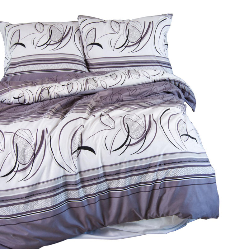 Polyester Duvet Cover Set with Pillow Shams Included