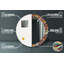 Huldar Glass Flat Wall Mirror