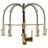 Kitchen Faucet With Pull Down Sprayer, Single Handle Single Lever Kitchen Sink Faucet