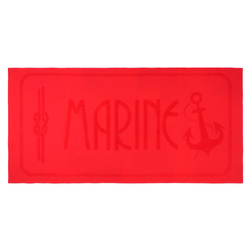 Sail Beach Towel, Red