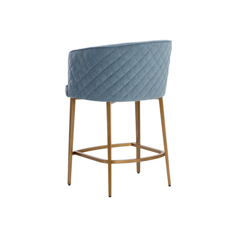 Upholstered Stool, Danny Iceberg