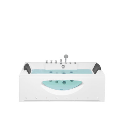 Beier x 80mm Alcove/Tile In Acrylic Bathtub with Faucet