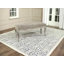 Banc recouverts de tissu d'ameublement Fleur-1230573238