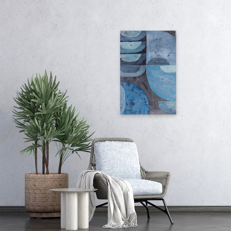 Mid-Century moderne Shape Shift IV, H 24 po x l 16 po