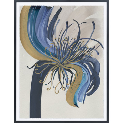 Blue 1 Framed Graphic Art