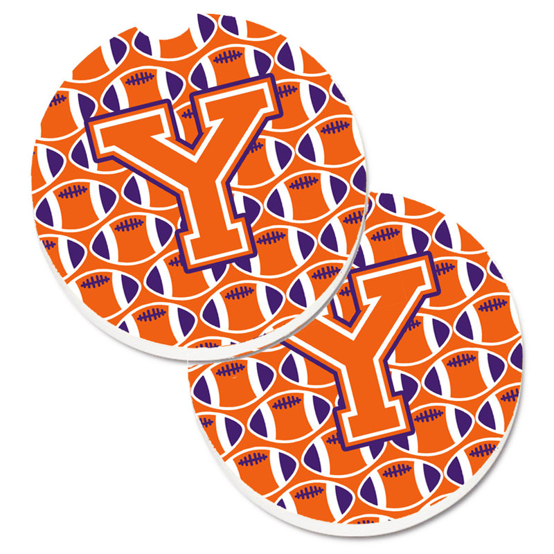 Sous-verre de football, Y, Orange / tenue cérémonielle