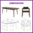 Hardver Indoor Wood Extendable Dining Set-2091484026-2091484027