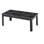 Ensemble de 3 pièces Table basse rectangulaire de style traditionnel Table de bout carrée Pieds en bois Plateau en faux marbre