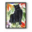 Panther's Paradise I, reproduction encadrée - bois massif-1339460147-1339460150
