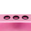 2 tiroirs et 1 armoire de rangement rose