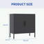 Armoire de rangement à 2 tablettes de 31,5 po de large Jaquira-2050591800