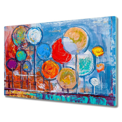 Fotou Tempered Glass Balloons Chopping Board