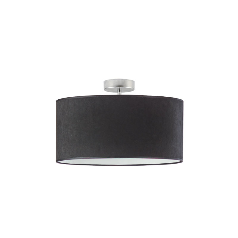 Alyssha Semi Flush Mount, Black