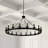 Armistead 18 - Light Wagon Wheel Chandelier-179171097