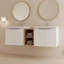 Meuble-lavabo double 59,6 po Gabryell