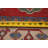 Geometric Kazak Red Runner Rug