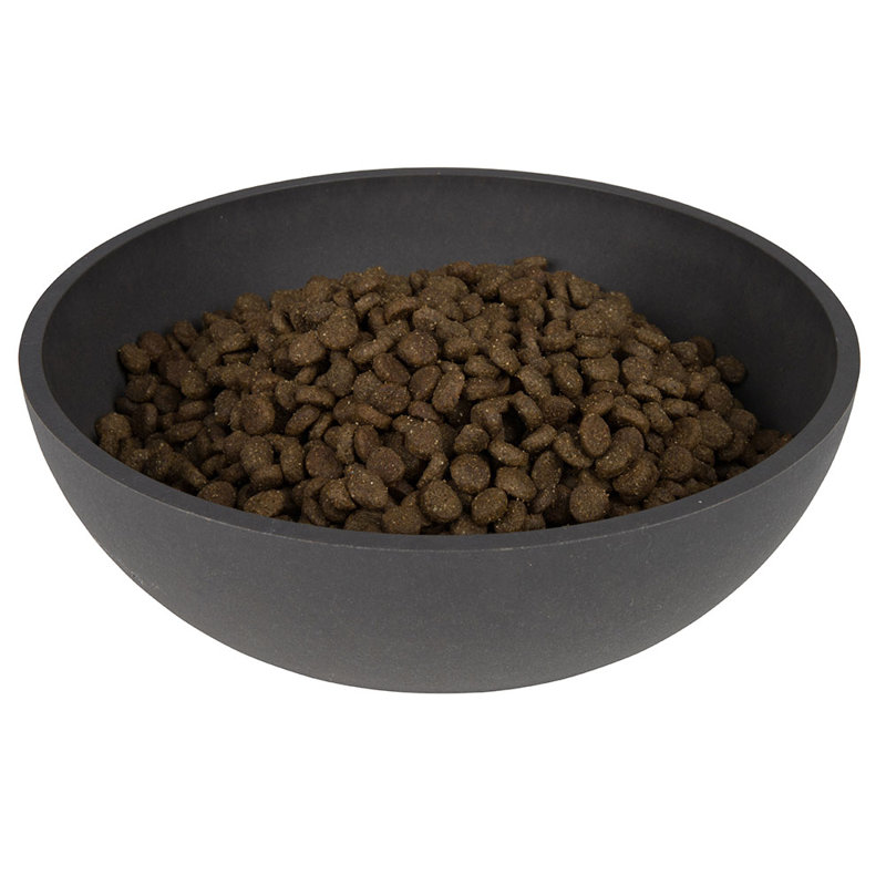 Anti-Skid Pet Bowl, 6.3cm H x 21cm W x 21cm D, Black