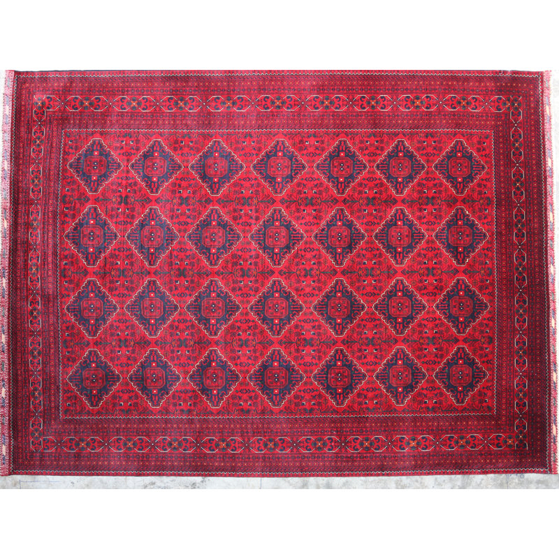 Wool Moroccan Area Rug, Rectangle 8'1" x 10'9"